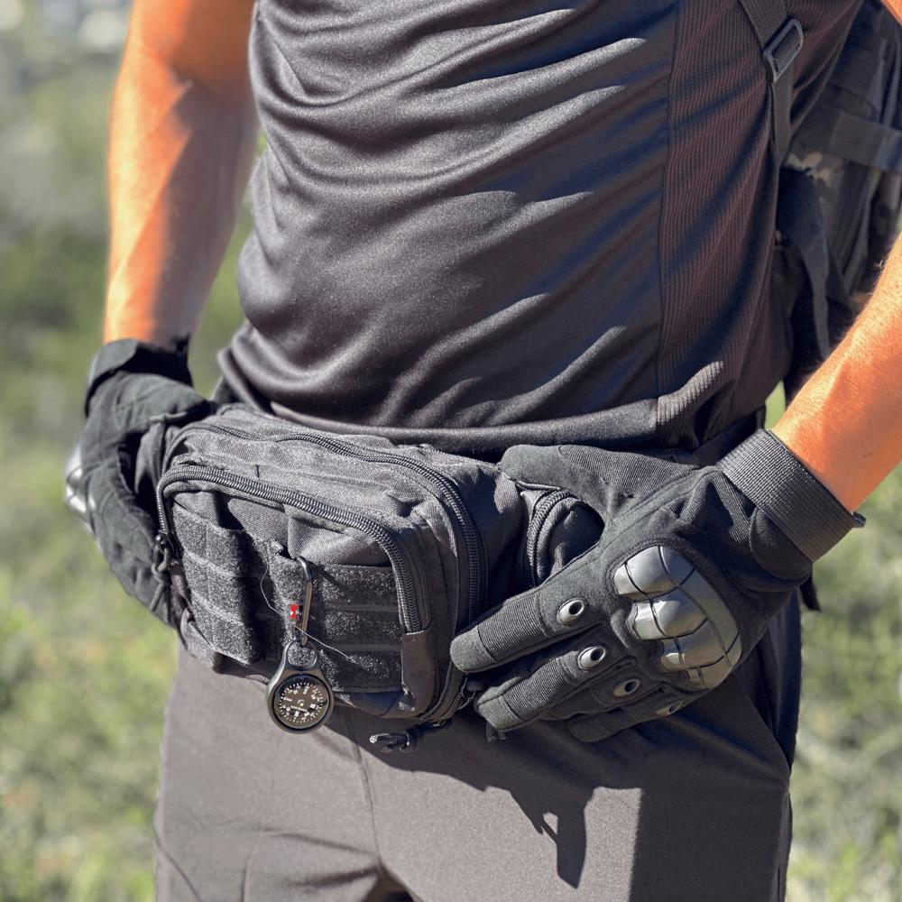 JupiterGear Tactical Airsoft Gloves for Outdoor Sports with Touchscreen Fingertip Capability