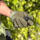 Green XL JupiterGear Tactical Airsoft Gloves for Outdoor Sports with Touchscreen Fingertip Capability