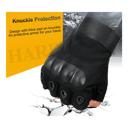 Black Medium JupiterGear Tactical Fingerless Airsoft Gloves for Outdoor Sports