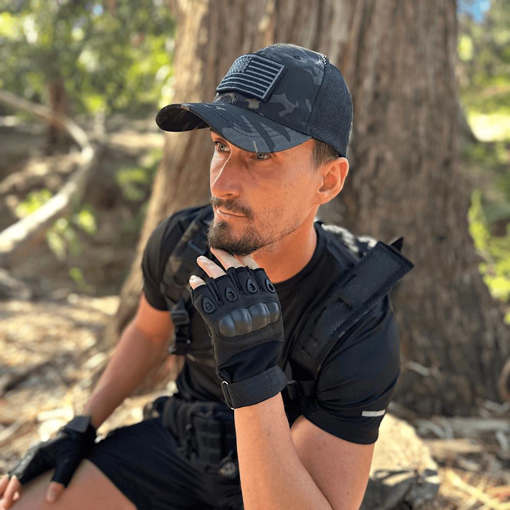 JupiterGear Tactical Patch Hat with Adjustable Strap