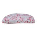 White Dainty Leaves Maji Sports Om Zafu Yoga Meditation Pillow