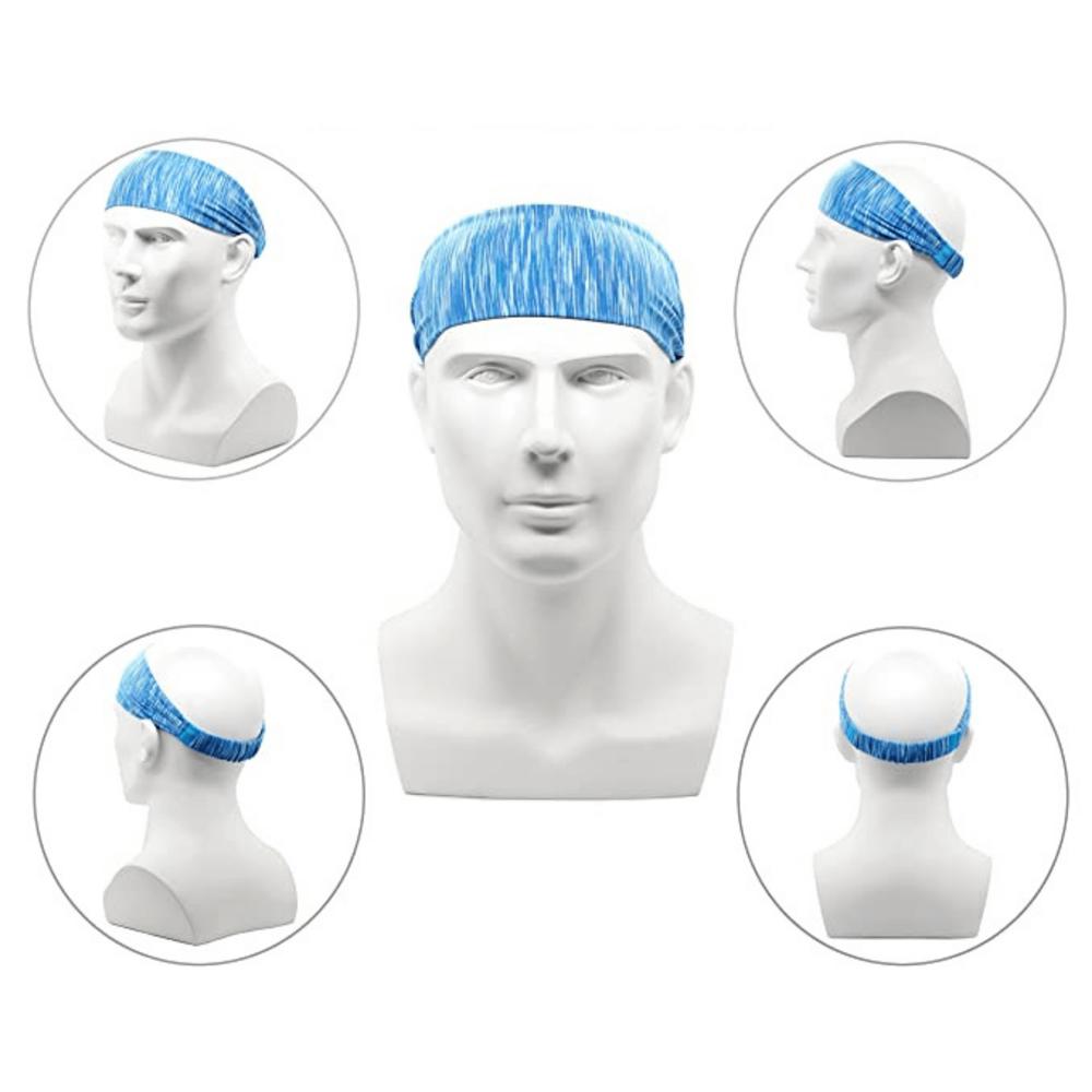 JupiterGear Extra-Wide Sport and Fitness Sweat-Wicking Headband