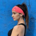 Pink JupiterGear Extra-Wide Sport and Fitness Sweat-Wicking Headband