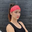 Pink JupiterGear Extra-Wide Sport and Fitness Sweat-Wicking Headband