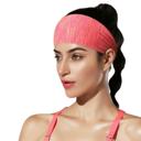 Pink JupiterGear Extra-Wide Sport and Fitness Sweat-Wicking Headband