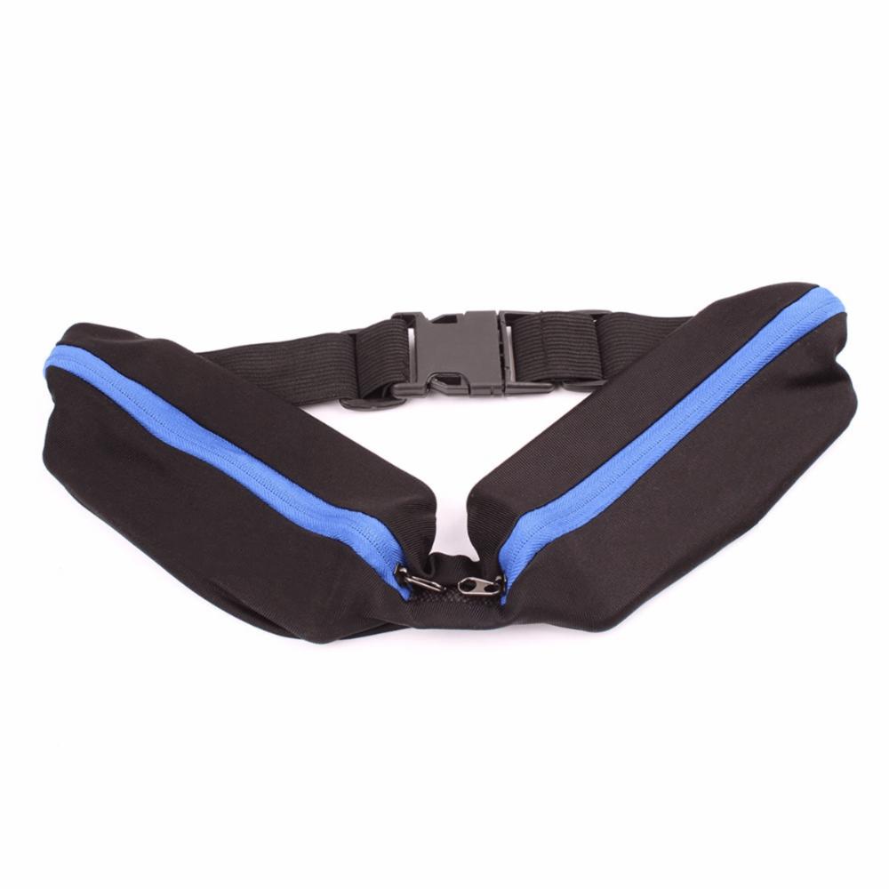 JupiterGear Stride Dual Pocket Running Belt and Travel Fanny Pack for All Outdoor Sports