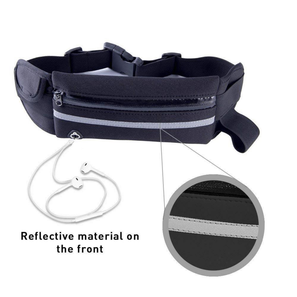 JupiterGear Velocity Water-Resistant Sports Running Belt and Fanny Pack for Outdoor Sports