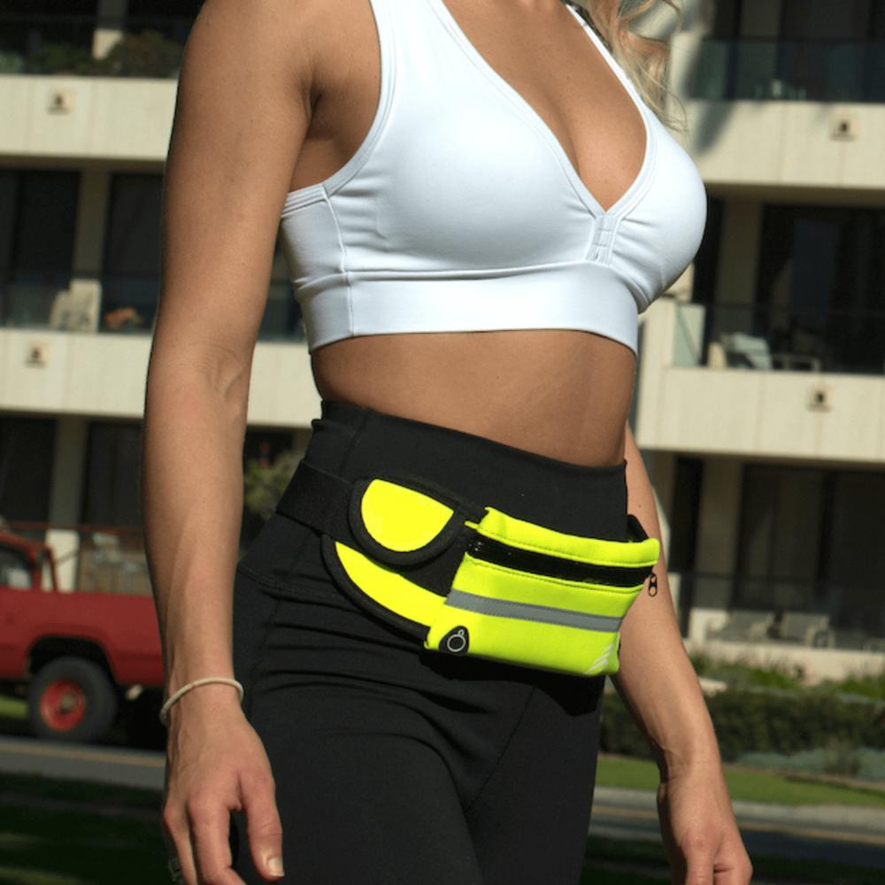 JupiterGear Velocity Water-Resistant Sports Running Belt and Fanny Pack for Outdoor Sports