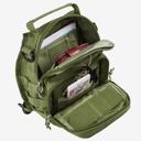 Army Green JupiterGear Unisex Sling Shoulder Bag MOLLE Outdoor Daypack Backpack