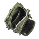 Army Green JupiterGear Unisex Sling Shoulder Bag MOLLE Outdoor Daypack Backpack