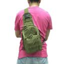 Army Green JupiterGear Unisex Sling Shoulder Bag MOLLE Outdoor Daypack Backpack