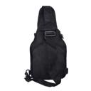 Black JupiterGear Unisex Sling Shoulder Bag MOLLE Outdoor Daypack Backpack