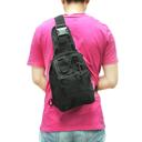 Black JupiterGear Unisex Sling Shoulder Bag MOLLE Outdoor Daypack Backpack