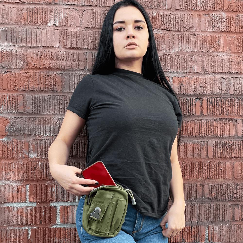 JupiterGear Unisex MOLLE Pouch Waist Bag for Outdoor Activities