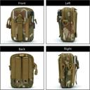 Camouflage JupiterGear Unisex MOLLE Pouch Waist Bag for Outdoor Activities