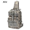 ACU JupiterGear 15L Unisex Medium Sling Shoulder Bag MOLLE Outdoor Daypack Backpack with Adjustable Strap