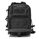 Black JupiterGear 15L Unisex Medium Sling Shoulder Bag MOLLE Outdoor Daypack Backpack with Adjustable Strap