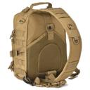 Khaki JupiterGear 15L Unisex Medium Sling Shoulder Bag MOLLE Outdoor Daypack Backpack with Adjustable Strap