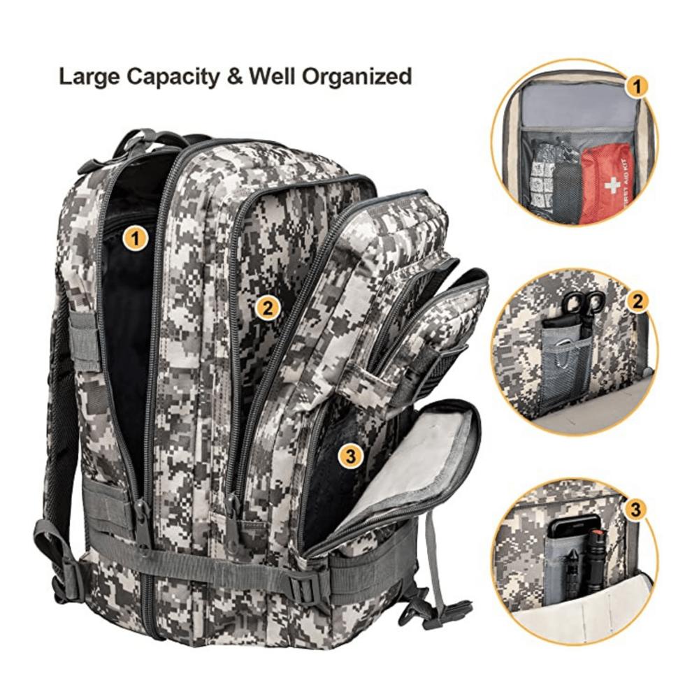 JupiterGear 25L Unisex Backpack Molle Bag Rucksack Range Bag