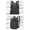 Black JupiterGear 45L Unisex Backpack Molle Bag Rucksack Range Bag