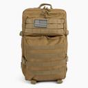 Khaki JupiterGear 45L Unisex Backpack Molle Bag Rucksack Range Bag