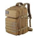 Khaki JupiterGear 45L Unisex Backpack Molle Bag Rucksack Range Bag