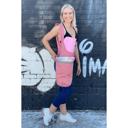 Pink JupiterGear Yoga Mat Carrying Tote Bag with Large Pockets