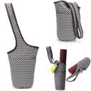 B&W ZigZag JupiterGear Yoga Mat Carrying Tote Bag with Large Pockets