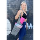 B&W ZigZag JupiterGear Yoga Mat Carrying Tote Bag with Large Pockets