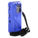 Blue Emerson Portable AMFM Radio with Earbuds