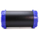 Blue Emerson Portable Bluetooth Speaker with LED Lighting and Carrying Strap