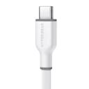 White HyperGear Flexi PRO USB to USB-C Cable 10ft 