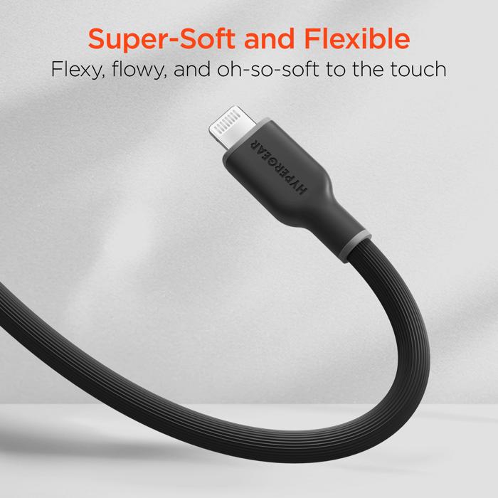 HyperGear Flexi PRO USB-C to Lightning Cable 10ft