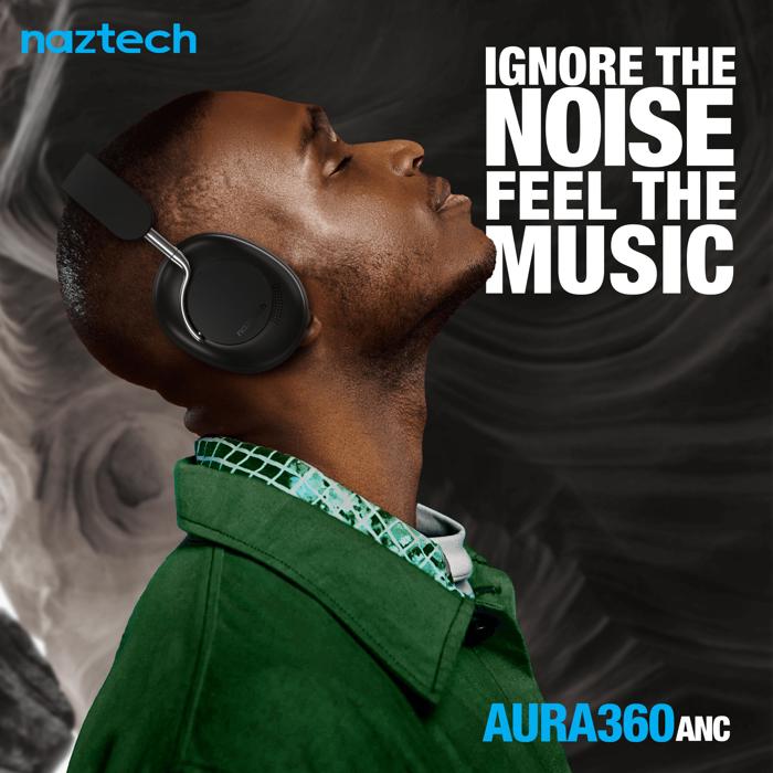 Naztech Aura 360 ANC Wireless Headphones