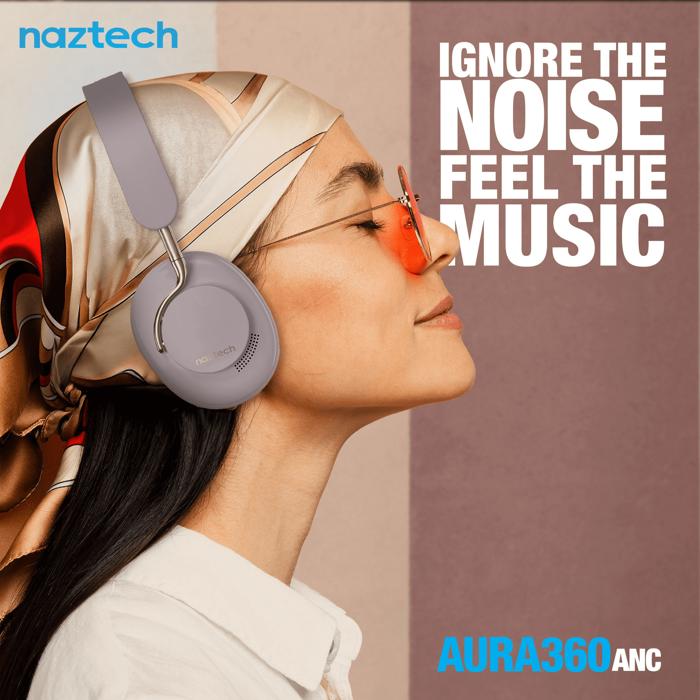 Naztech Aura 360 ANC Wireless Headphones