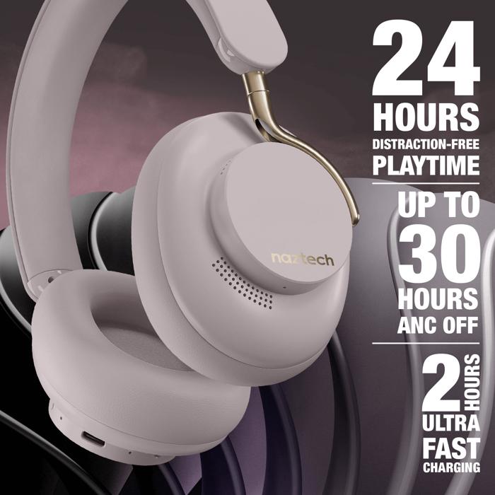 Naztech Aura 360 ANC Wireless Headphones