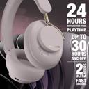 Moondust Naztech Aura 360 ANC Wireless Headphones