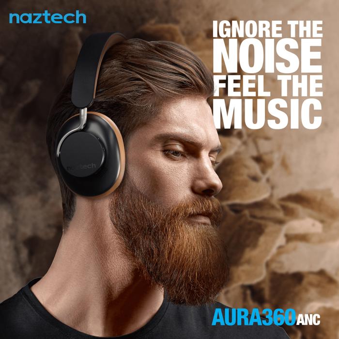 Naztech Aura 360 ANC Wireless Headphones