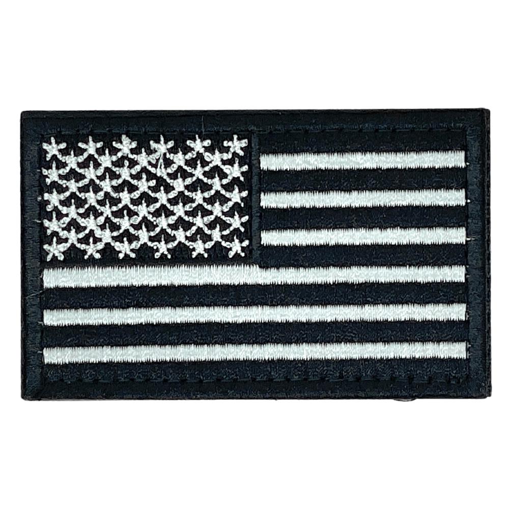 JupiterGear Tactical USA Flag Patch with Detachable Backing