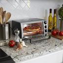  Proctor Silex 4-Slice 3-Knob Countertop Toaster Oven Broiler with Bake Pan