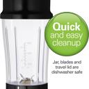  Hamilton Beach Personal Portable Blender with Travel Lid