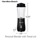  Hamilton Beach Personal Portable Blender with Travel Lid