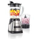  Hamilton Beach Power Elite Glass Jar Blender and Food Chopper Combo