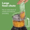  Hamilton Beach 8-Cup 2-Speed Food Processor with Compact Storage