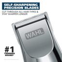  Wahl Rechargeable Beard Trimmer with Self-Sharpening Blades