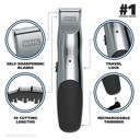  Wahl Rechargeable Beard Trimmer with Self-Sharpening Blades