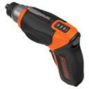  Black & Decker Cordless Rechargeable Pivoting Screwdriver & Picture Hanging Kit