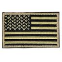 Copper JupiterGear Tactical USA Flag Patch with Detachable Backing