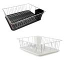  Better Chef 16" Chrome-Plated Metal Dish Rack with Drain Tray