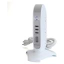  Emerson 5-Outlet + USB Charging Tower with Surge Protection